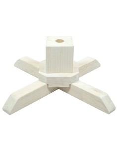 Balts priedes statīvs 50 cm