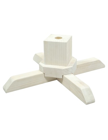 Balts priedes statīvs 50 cm