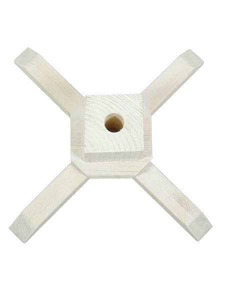 50 cm valge männipuu alus