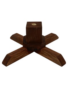 Tumšs priedes statīvs 50 cm