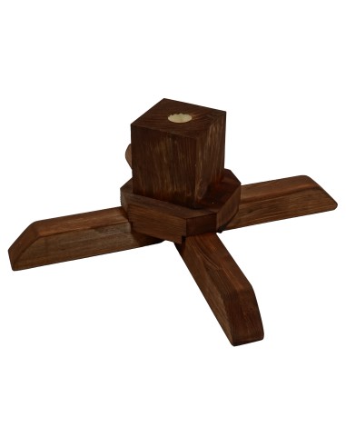 Tumšs priedes statīvs 50 cm