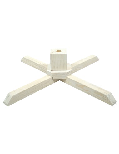 Balts priedes statīvs 80 cm