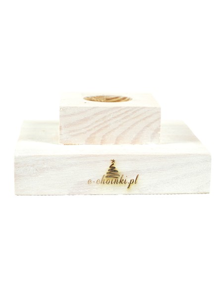 15 cm balintas kvadratinis pušies stovas