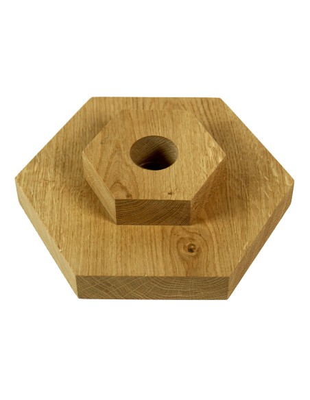 Ozolkoka dabīgs sešstūris 20 cm