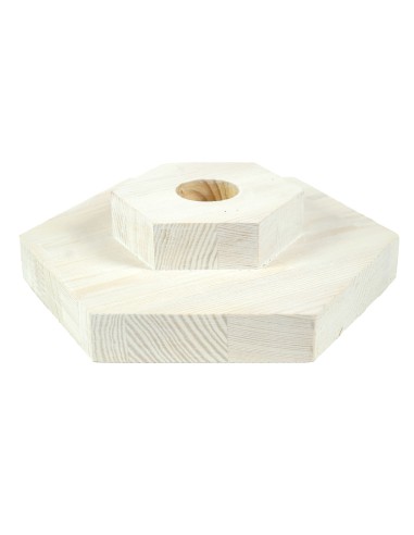 Balintas šešiakampis pušies stovas 20 cm