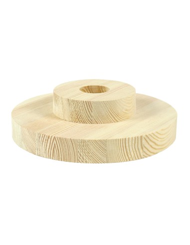 Priekšmets no priedes, dabisks, apaļš, 20 cm