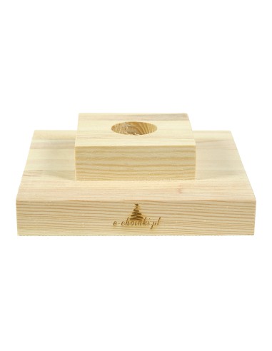 20 cm looduslik kuusepuust ruudukujuline alus