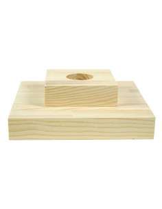 20 cm looduslik kuusepuust ruudukujuline alus 2